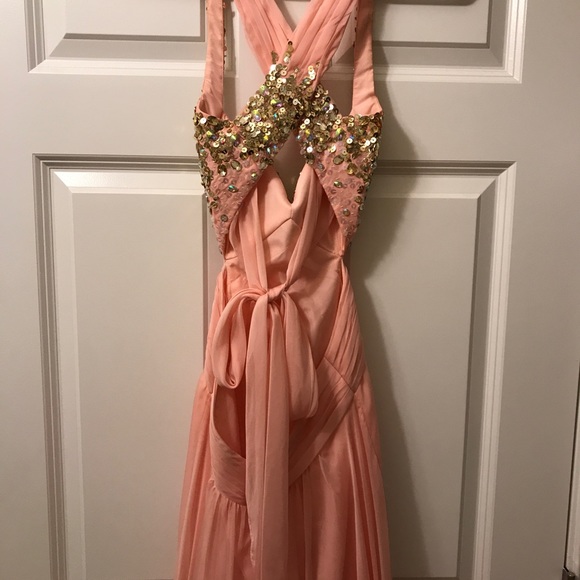 Light Pink Fairytale Prom Dress - Picture 4 of 5